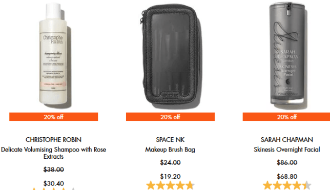 Sale Skincare makeup fragrance beauty Space NK