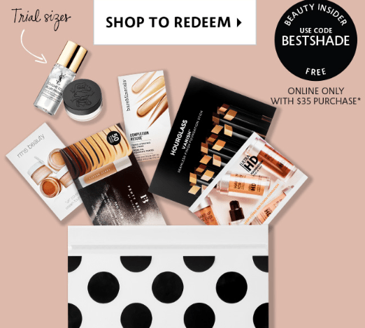 sephora foundation sample bag march 2020 bestshade icangwp