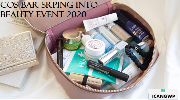 Spring Into Beauty gift 2020 Cos Bar icangwp blog march 2020 2