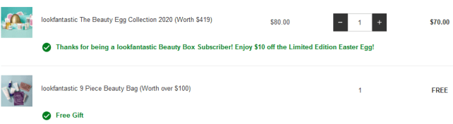 Your Cart Free US Shipping lookfantastic