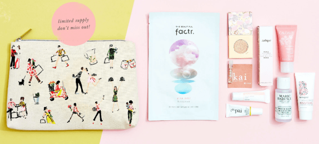 anthropologie free Gift with purchase icangwp april 2020