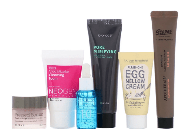 Promotional Products K Beauty Bag V2 8 Piece Set iHerb