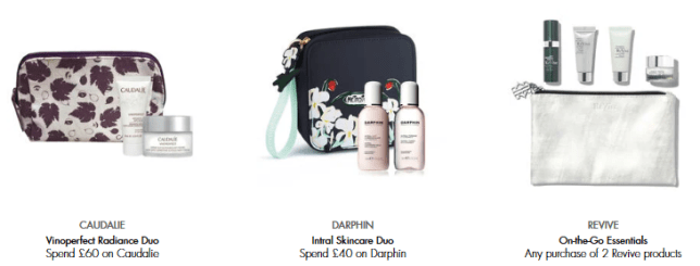 Offers and Gifts with Purchase Space NK uk icangwp