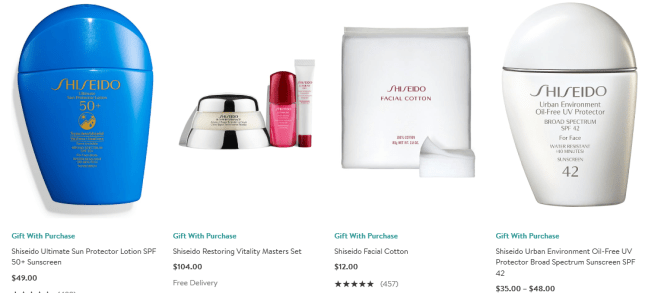 Shiseido Nordstrom