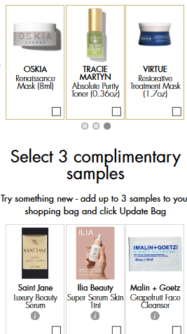 Space NK gift with purchase 2020 icangwp blog