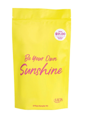 ULTA Free Be Your Own Sunshine Skincare Gift with 50 Skincare purchase Ulta Beauty