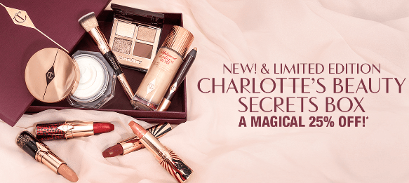 Charlotte Tilbury NEW LIMITED EDITION 25 Off Charlotte s Beauty Secrets Box icangwp