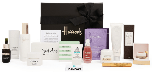 harrods hamper Skinfluencer The Ultimate Skincare Hamper icangwp blog june 2020 1900