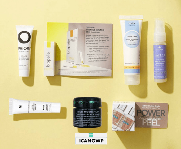 skincarerx 7-Piece Beauty Bag worth $78 icangwp blog