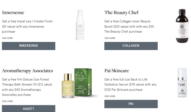 the detox market Gifts with Purchase icangwp