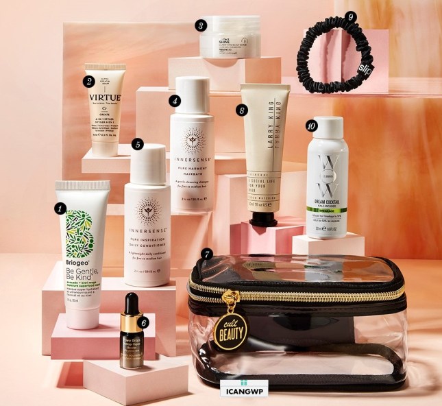 Cult beauty goody bag 2020 hair icangwp beauty blog