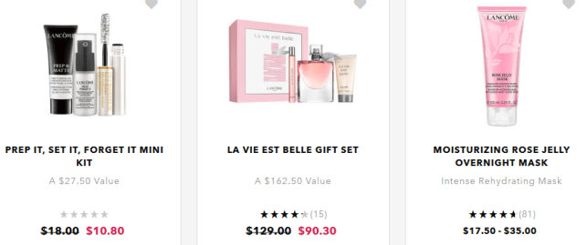 Lancôme sale icangwp blog july 2020