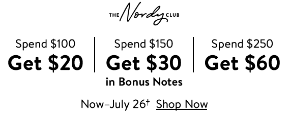 the nordy club spend 100 get 20