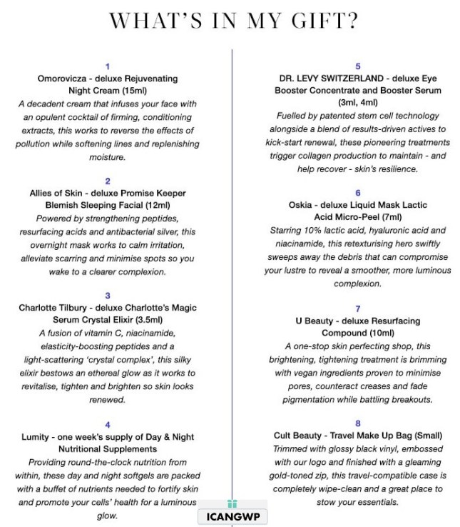 cult beauty goody bag august 2020 icangwp blog (3)