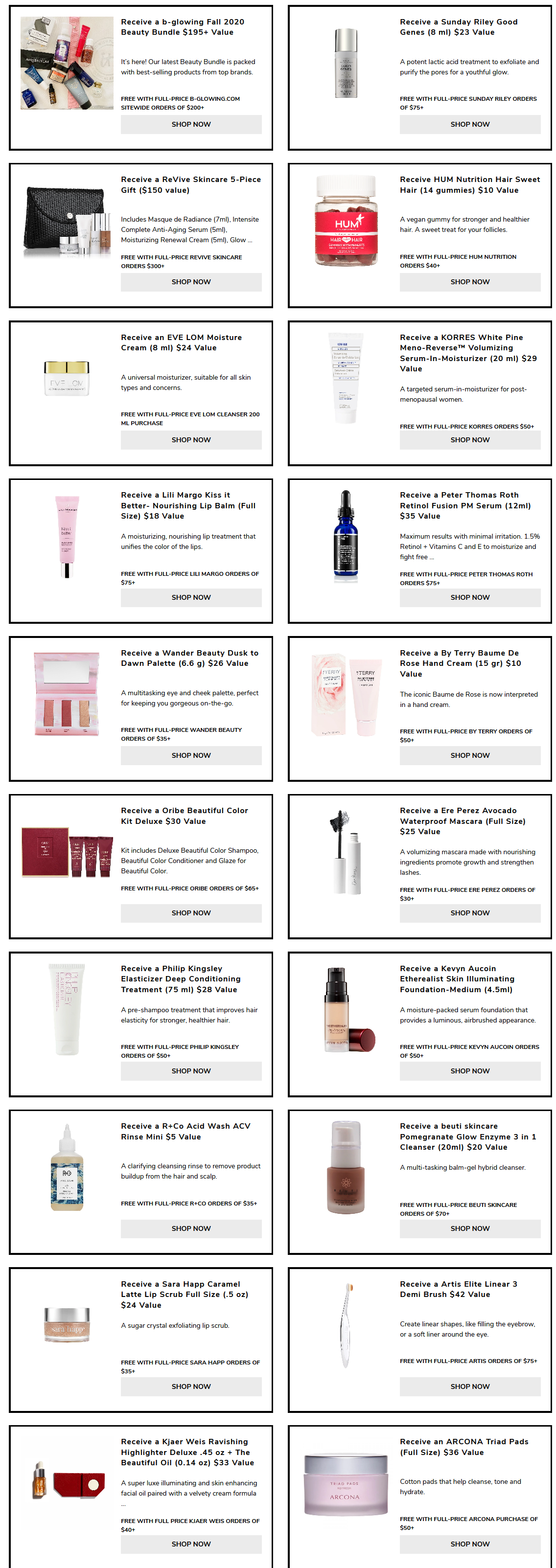 b glowing Special Offers icangwp