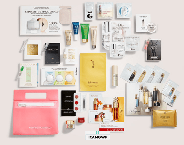 beauty Gift with Purchase Nordstrom 23pc w 200 icangwp 2 blog