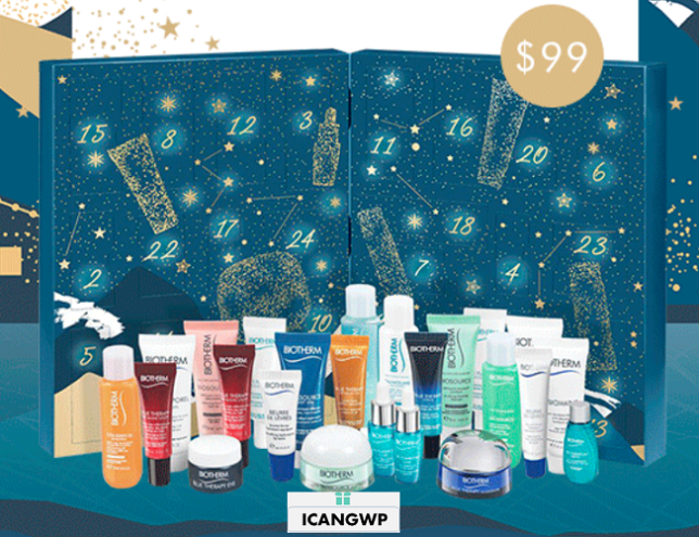 Biotherm Advent Calendar 2020 icangwp blog