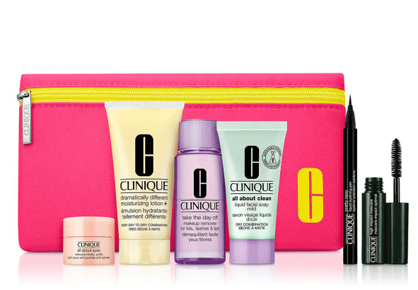 Clinique gift with purchase Fall 7-Piece Gift - GWP Boscov's icangwp blog