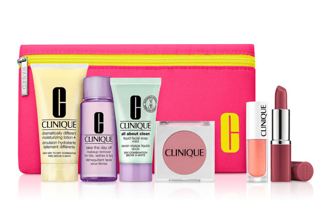 Clinique gift with purchase Fall 7-Piece Gift - GWP Boscov's icangwp