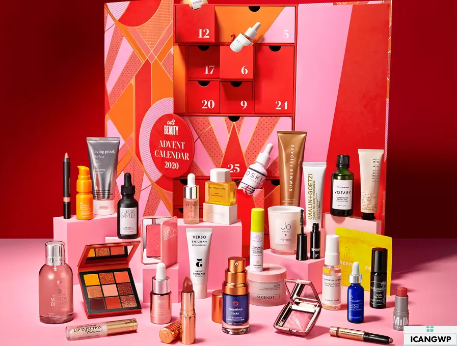 cult-beauty advent calendar 2020 icangwp beauty blog