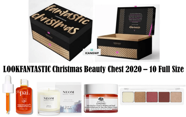 lookfantastic beauty chest 2020 lookfantastic limited edition beauty box icangwp blog
