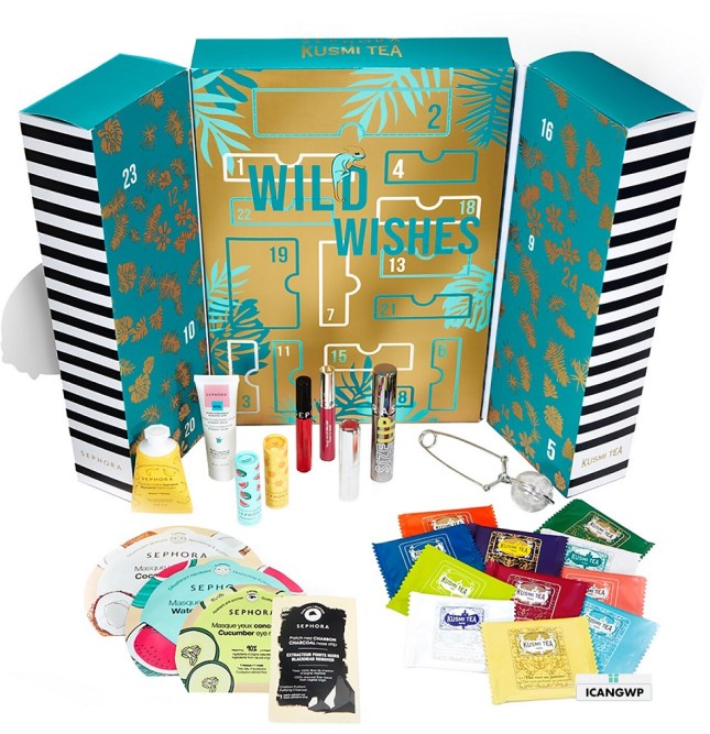 Sephora Collection X Kusmi Tea Wild Wishes sephora advent calendar 2020 icangwp_files