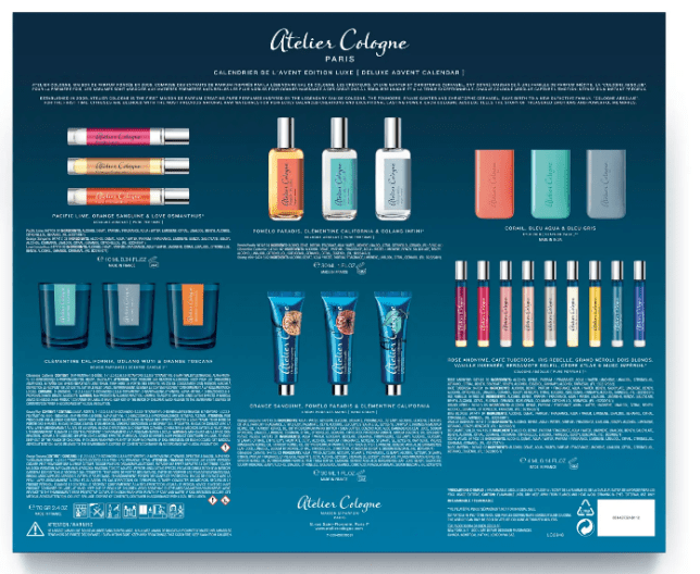 Atelier Cologne Luxury Advent Calendar (USD $565 Value) Nordstrom icangwp