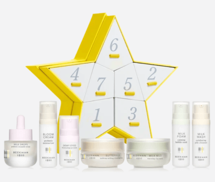 beekman advent calenar 2020 Skincare Stars 7 Day Gift Set icangwp