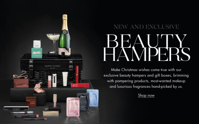 Harvey Nichols beauty hampers 2020 icangwp blog