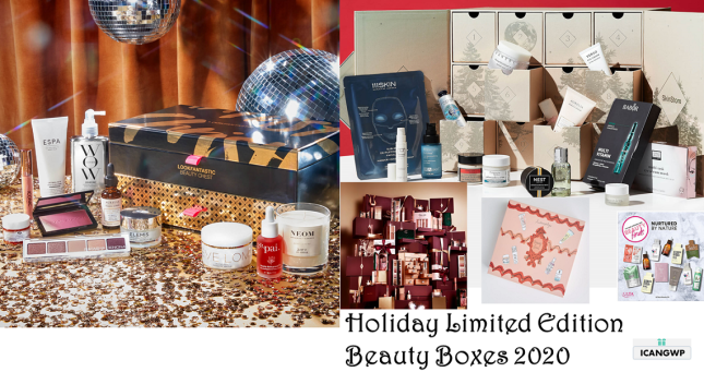 Holiday Limited Edition Beauty Box 2020 icanwp blog