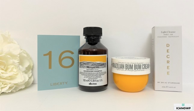 liberty london beauty advent calendar 2020 icangwp blog unboxing day 16-18