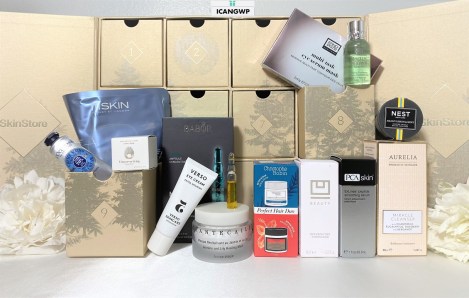 skinstore beauty advent calendar 2020 unboxing icangwp blog