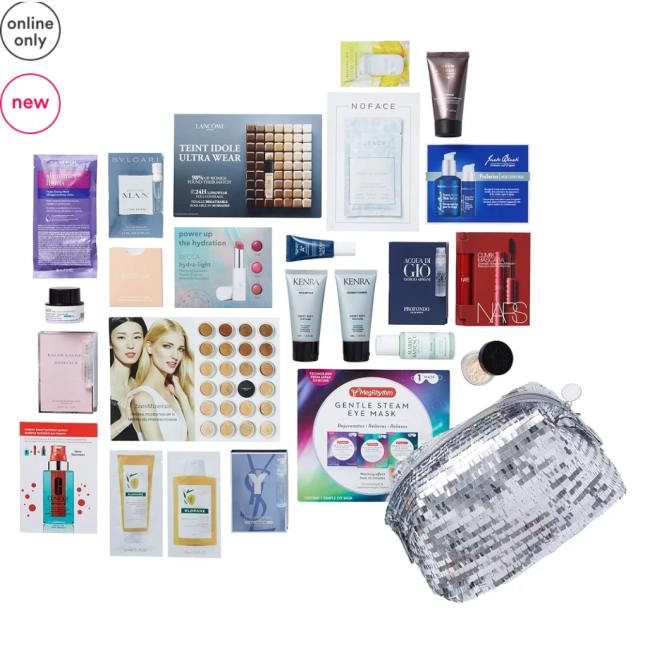 11-15 Variety Hello Holidays - Free 23 Piece Beauty Bag with $70 purchase - Major Joy Ulta Beauty icangwp