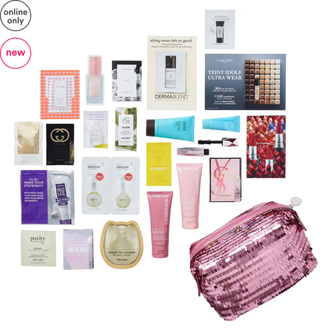 11-15 Variety Hello Holidays - Free 23 Piece Beauty Bag with $70 purchase - Merry Magic Ulta Beauty icangwp