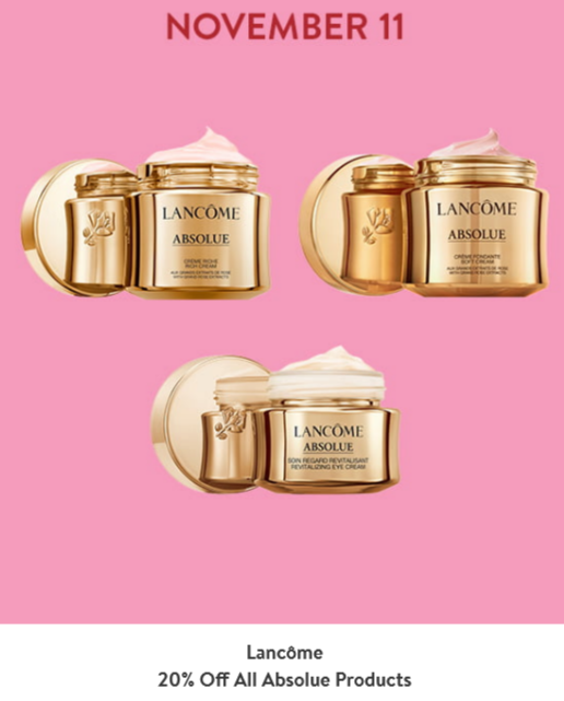 nordstorm lancome Beauty Deals icnagwp