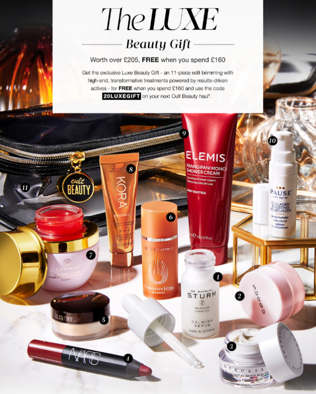 12-07 The Luxe Goody Bag Cult Beauty icangwp beauty blog