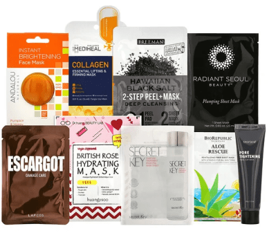 12-15 Promotional Products, Mask Favorites Beauty Bag, 9 Piece Kit icangwp