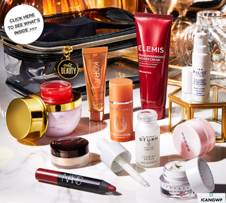 cult beauty goody bag icangwp The Luxe Beauty Gift has landed icangwp