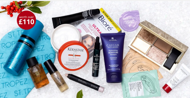 feelunique goody bag dec 2020 icangwp