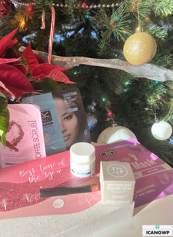 glossybox december 2020 review by icangwp blog