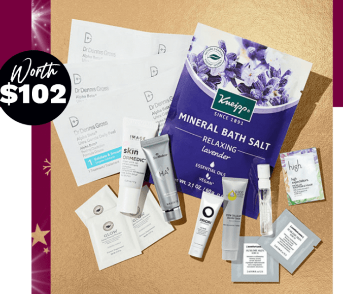 lookfantastic beauty bag worth 102 with 90 icangwp