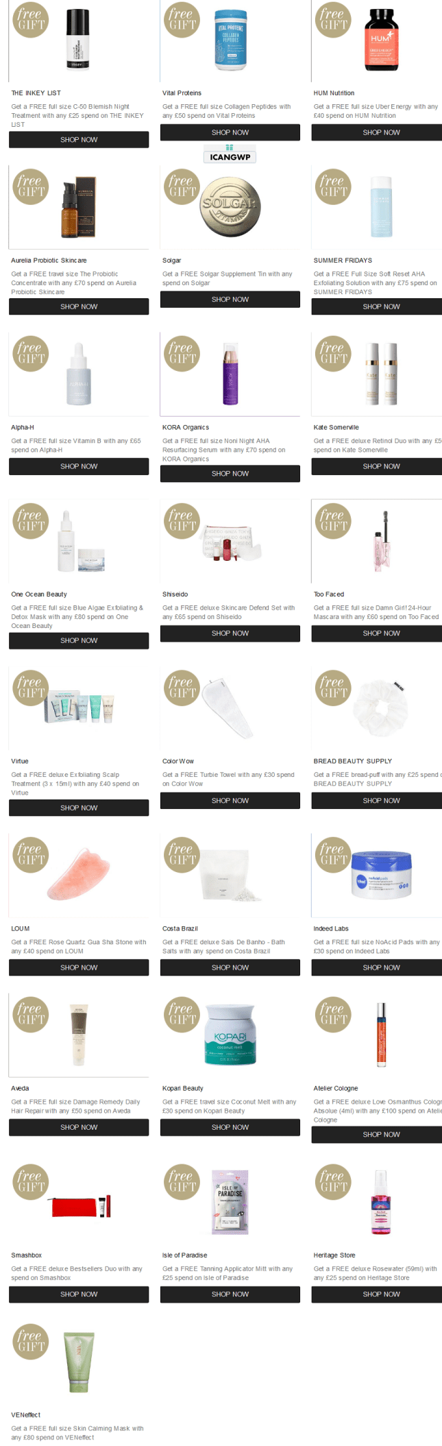 01-08 Promotions Cult Beauty icangwp (2)