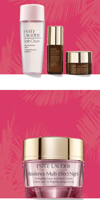 2021-01-21 Spring 2021 Gift with Purchase Choice Page Estee Lauder step up icangwp