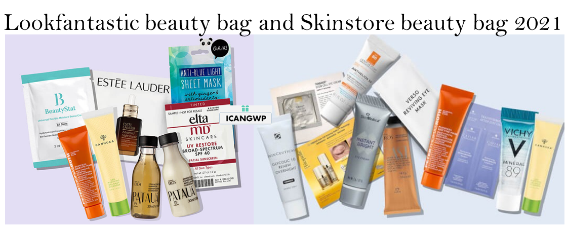 Lookfantastic beauty bag skinstore icangwp beauty blog