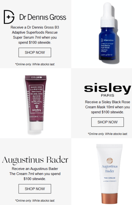 space nk gift with purchase icangwp