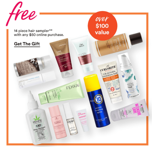 ulta 14pc hair sample jan 2021 icangwp