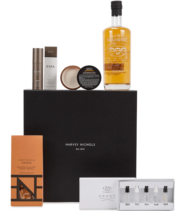 2021-02-02 harvey nichols hamper Hello Handsome Valentine’s Gift Set icangwp