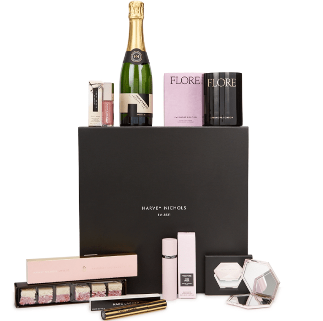 2021-02-02 harvey nichols hamper Look Of Love Valentine’s Gift Set icangwp