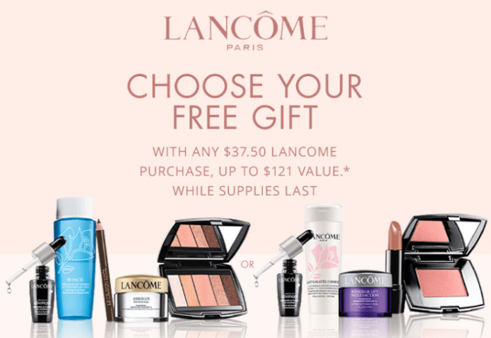 2021-02-25 Lancome gift with purchase Dillard's icangwp