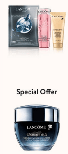 2021-03-16 lancome Gift with Purchase step up Nordstrom icangwp